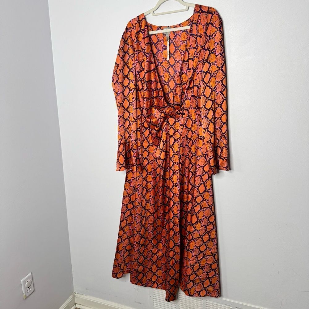 ASOS curve animal print dress size 18 - Picture 4 of 8
